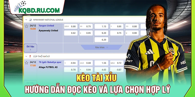 Kèo Tài Xỉu – Hướng Dẫn Đọc Kèo Và Lựa Chọn Hợp Lý